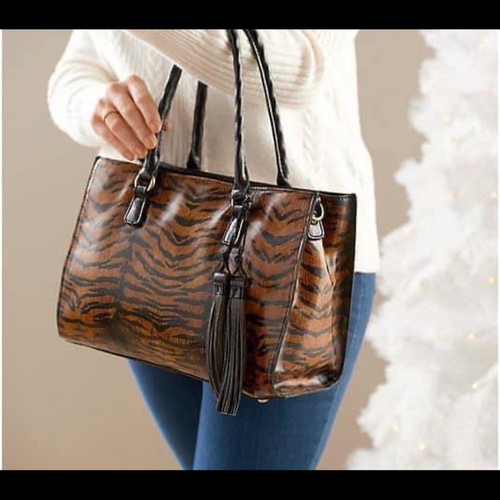 Patricia Nash Leather Primrose Satchel